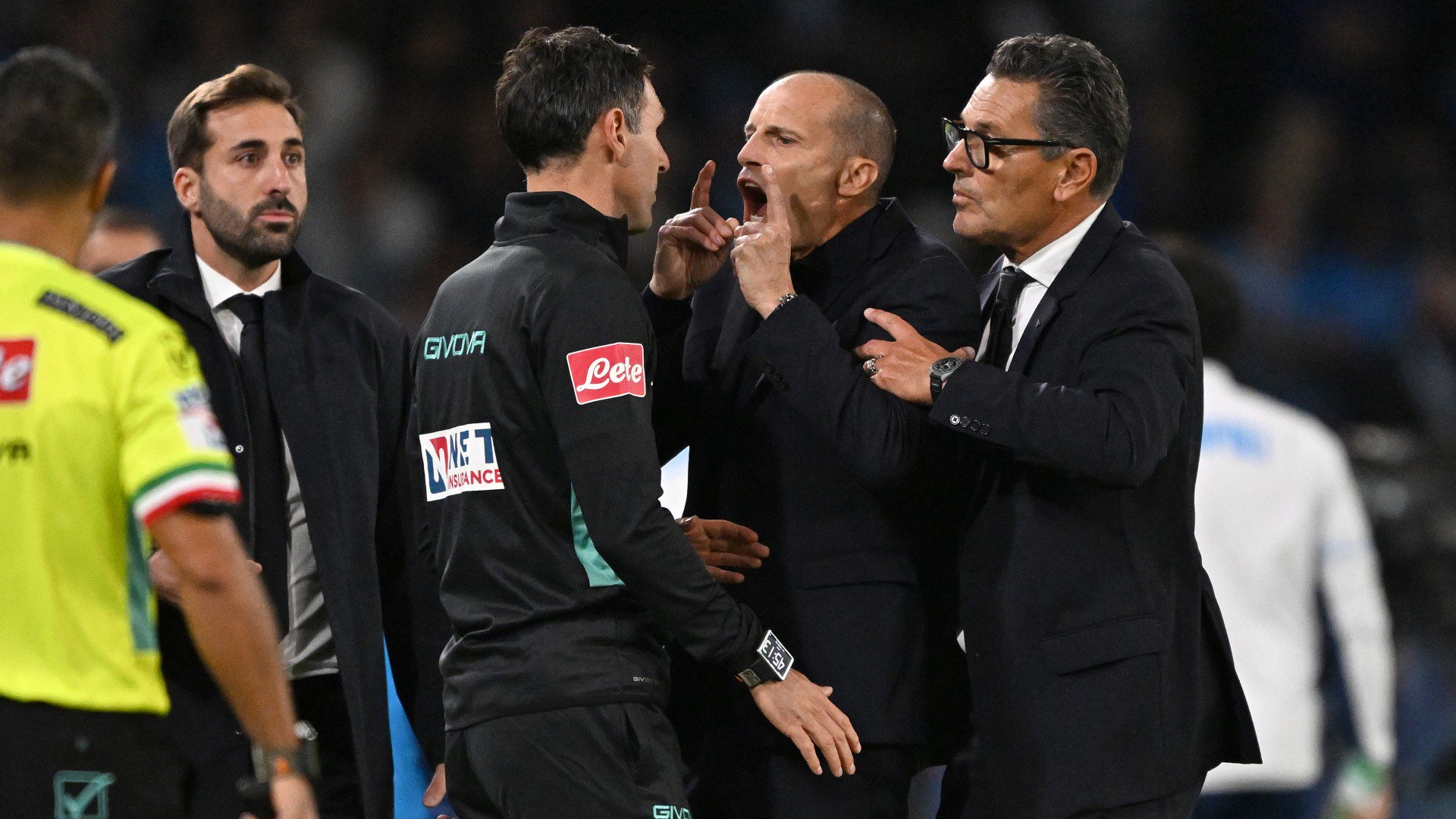 ‘Maybe I shouldn’t even be on the touchline’ – Allegri enraged by red card