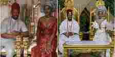He is even using similar chairs to marry them- Netizen compares photos from Sharon Ooja’s husband two wedding
