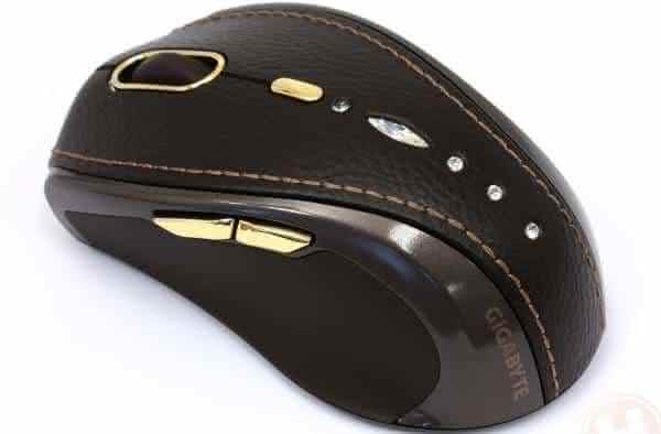 Top 10 Most expensive computer mouse - #8 GIGABYTE BLING-BLING GM-M7800S WIRELESS MOUSE - $18,510