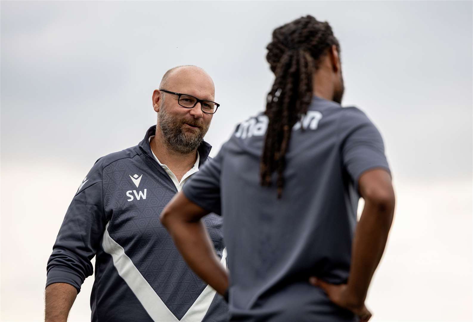 Faversham Town boss Steve Watt. Picture: Nathan Munday