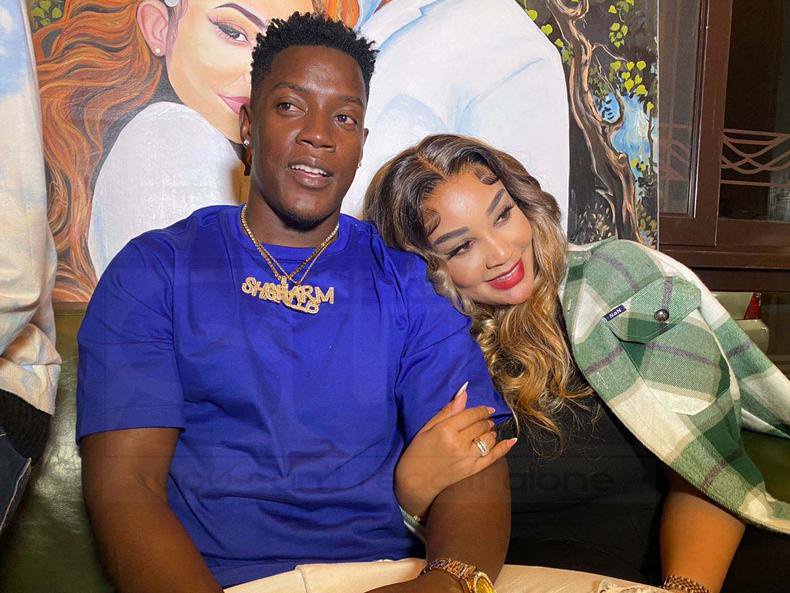 Zari Hassan with her husband Shakib Lutaaya