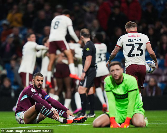 Burnley have not been in the third tier since 2000 but are staring down the barrel of a second successive relegation