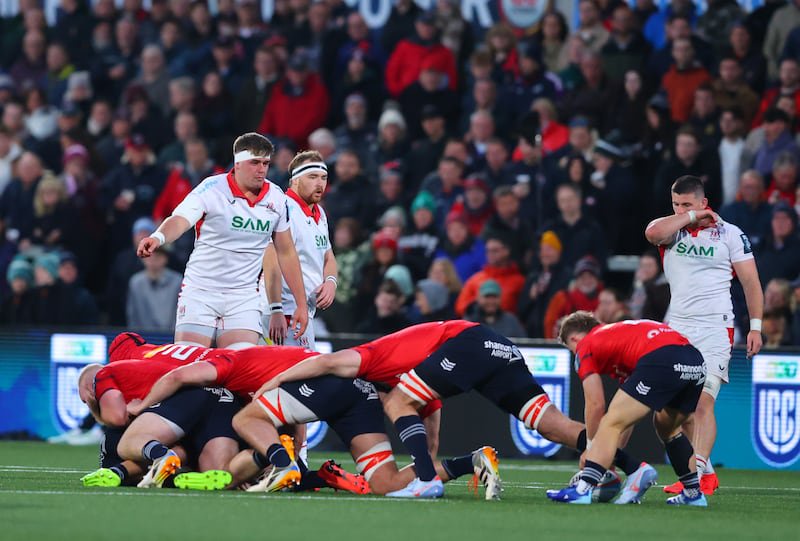 James McNabney of Ulster during the URC game against Munster in October. Photograph: Tom O’Hanlon/INPHO