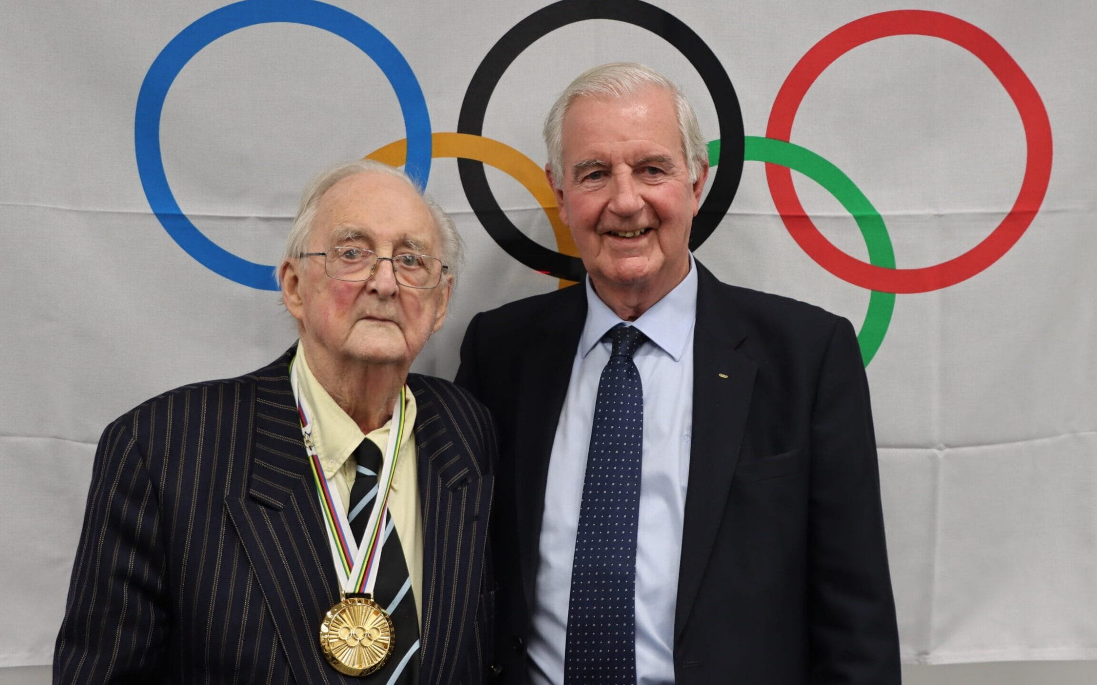 The presentation was made by Sir Craig Reedie, former British Olympic Association Chairman, IOC Vice President and World Anti-Doping Agency President