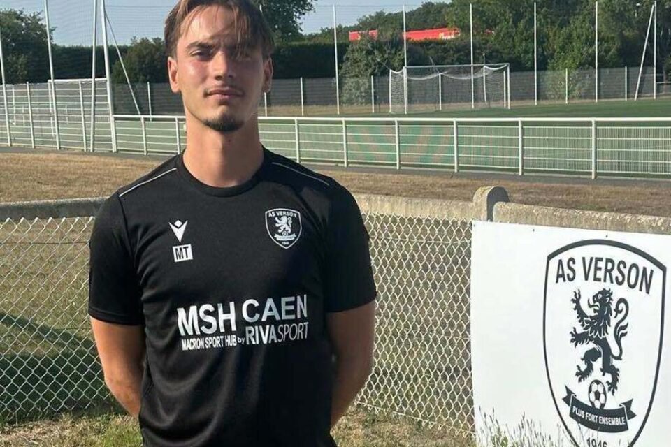 Mathis Thurlure a inscrit un doublé lors de la victoire de son équipe, ce week-end, à l'US Granville (C).