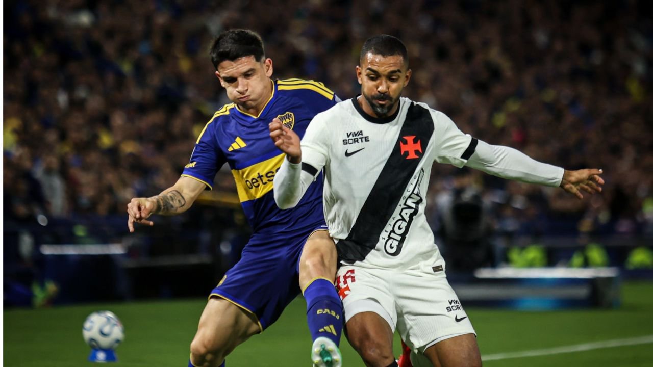 Vasco x Boca Juniors: Cruz-maltino venceu o jogo de ida por 1 a 0, na Bombonera | Foto: Dikran Sahagian/Vasco 