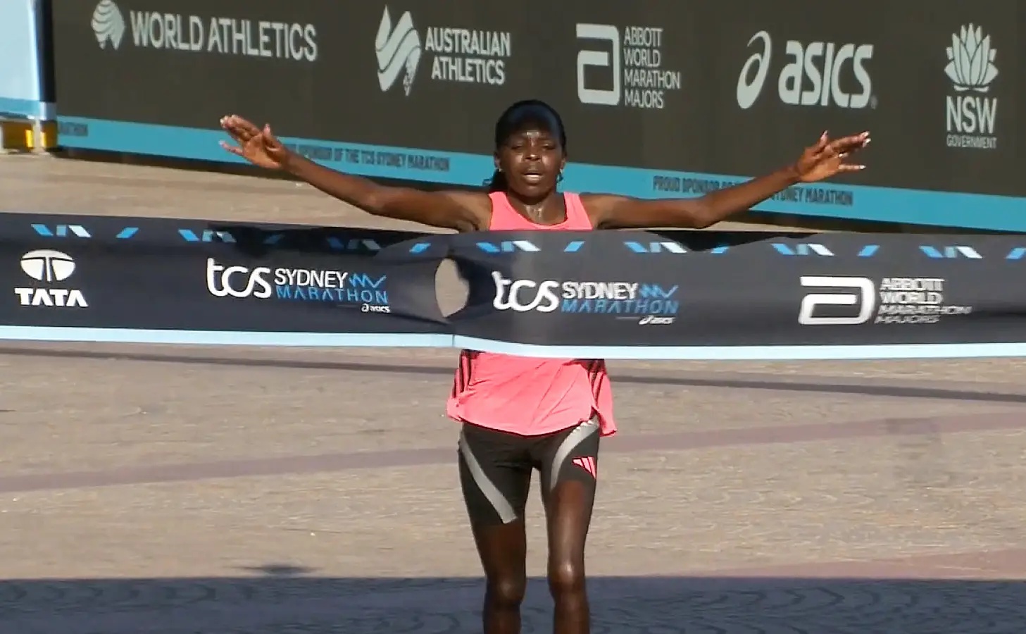 Peres Jepchirchir wins the 2026 TCS Sydney Marathon - Top results