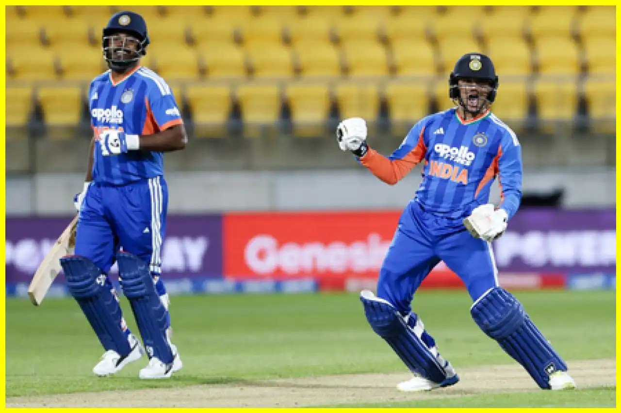 India Sets New T20 Powerplay Record Against New Zealand in Wellington