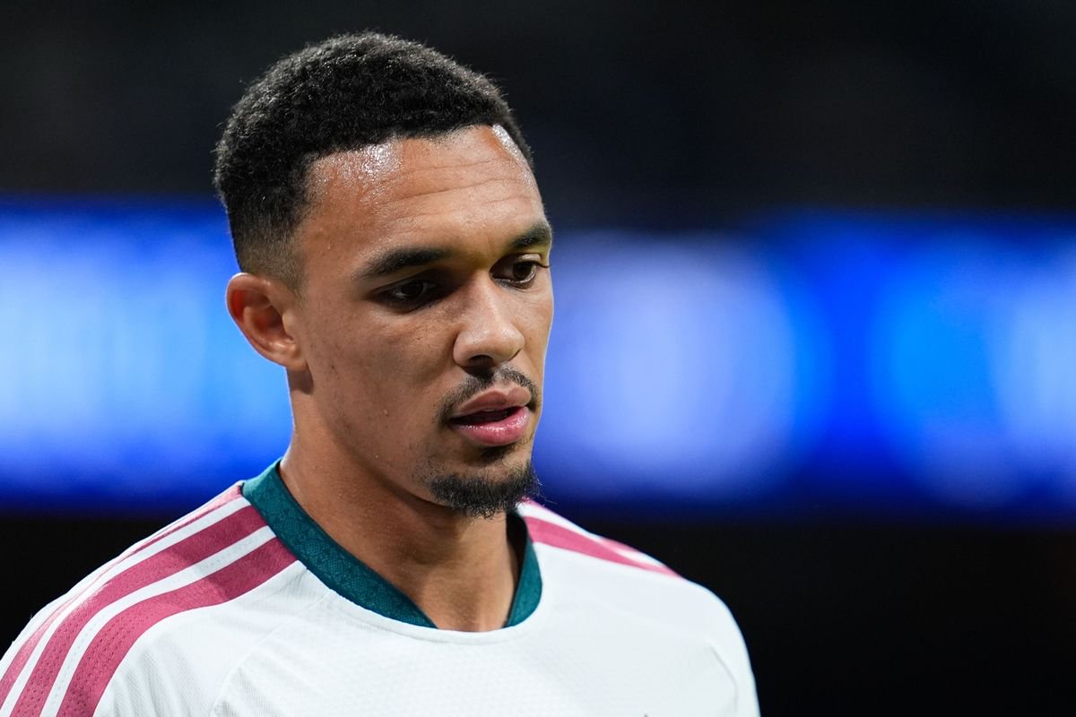 Trent Alexander-Arnold at Real Madrid vs Villarreal