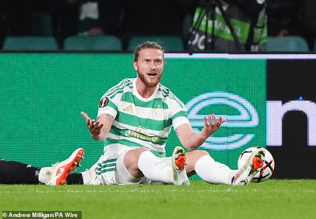 Kasper Hogh is struggling for form in a Celtic jersey following his £11m move from Bodo/Glimt