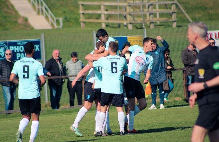 Lossie United exited the Scottish Communities Cup. Picture LUFC Facebook