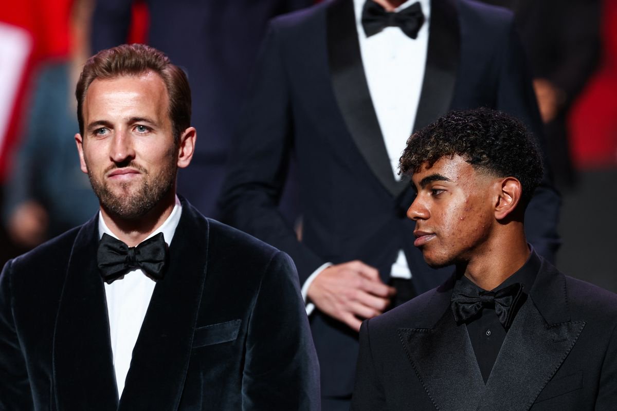 Harry Kane and Lamine Yamal 