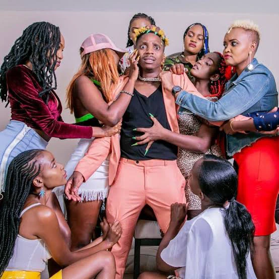 Footage Of Eric Omondi And Wife Material Season 2 Contestants Fighting Surfaces Kenya Breaking News