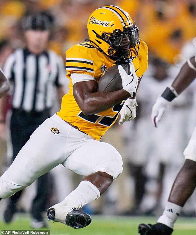 Hardy was a breakout star for the Tigers and led all Power Four running backs in yardage