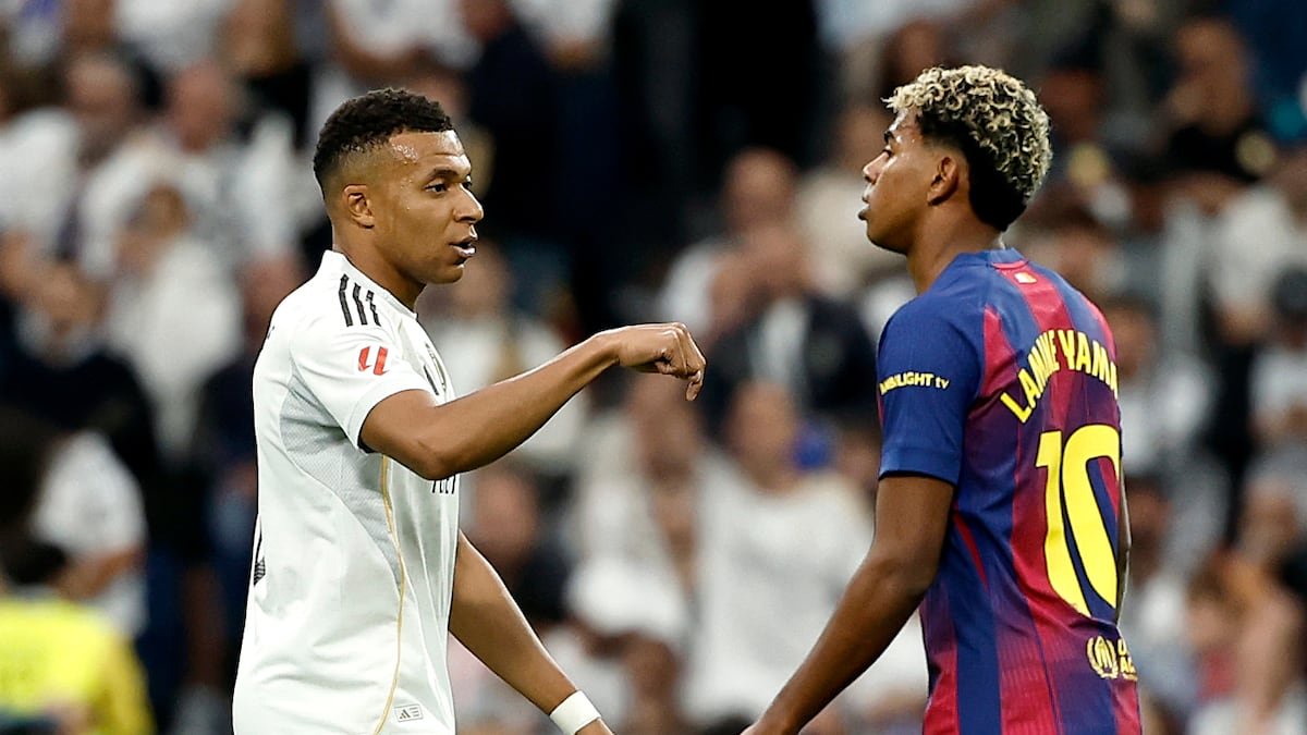 Spanish soccer’s big two face off at the Santiago Bernabéu, with Kylian Mbappé and Lamine Yamal going head-to-head for the first time this season.