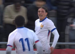 Valero avec l'Equipe de France u19