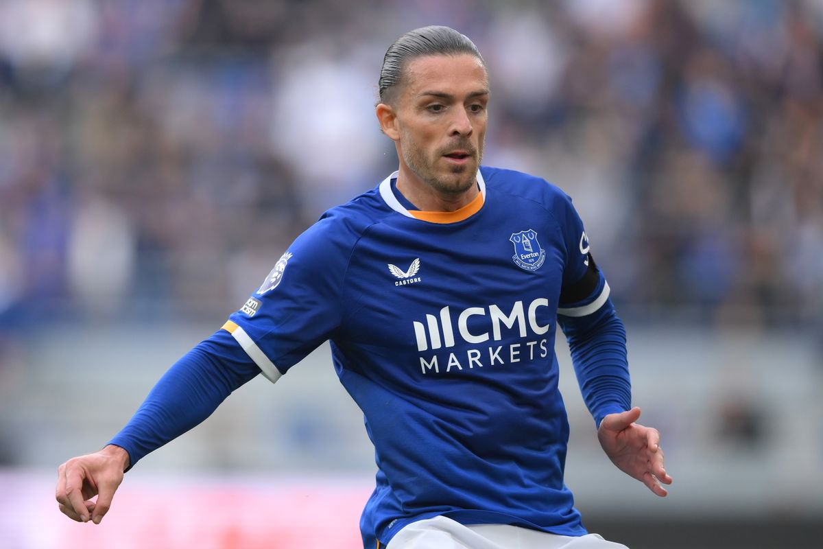 LIVERPOOL, ENGLAND - SEPTEMBER 19: Jack Grealish of Everton during the Premier League 2026/27 match between Everton and Ipswich Town at Hill Dickinson Stadium on September 19, 2026 in Liverpool, England. (Photo by Gary Oakley - Everton FC/Everton FC via Getty Images)