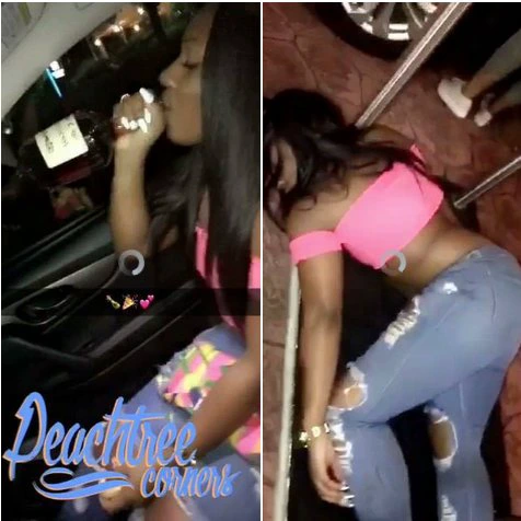 See What Happened This Lady After Getting Drunk On Her Birthday