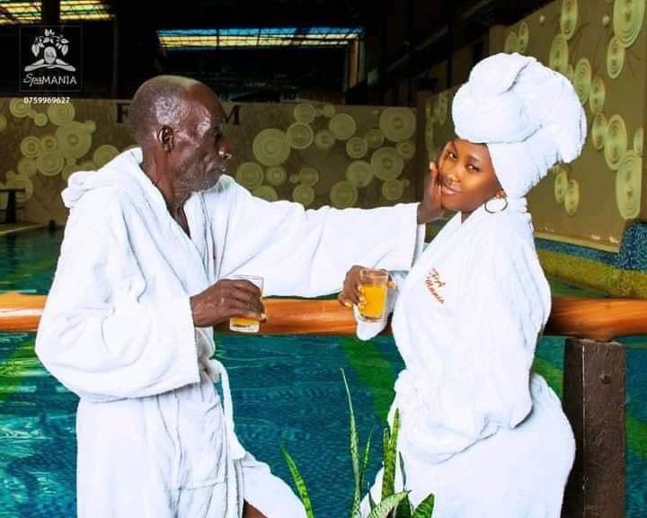 Who Say Man No Dey! See Why This Old Man And His Young Lover Are Trending