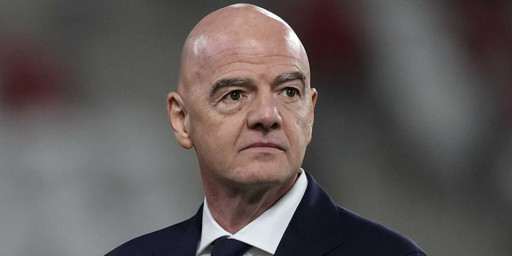 FIFA president Gianni Infantino