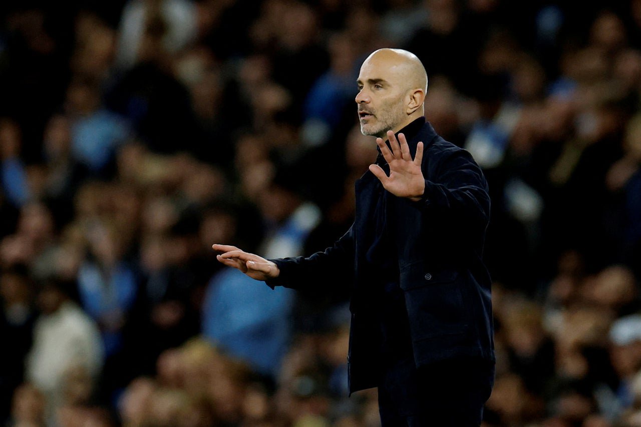 Enzo Maresca has taken over from Pep Guardiola and inherited an unenviable hand away from the pitch  (Reuters)