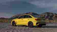 Audi RS3 yellow