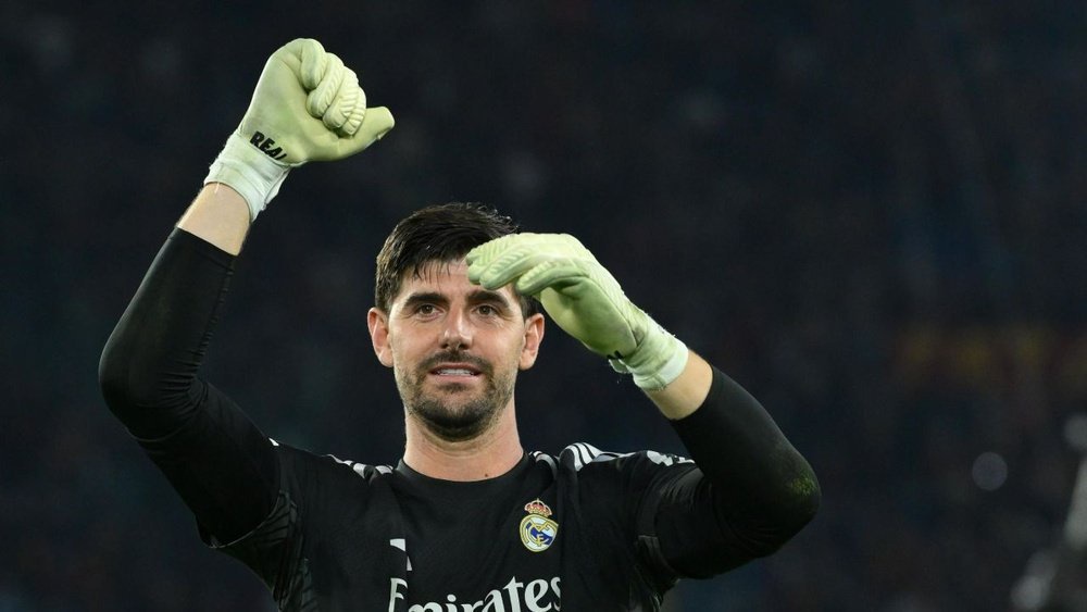 Courtois ruled out of 'El Clasico' at the eleventh hour. EFE