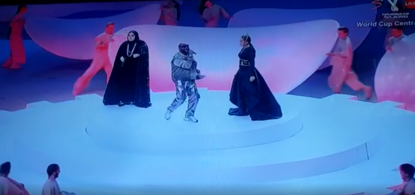 Davido performs at Workd Cup closing ceremony