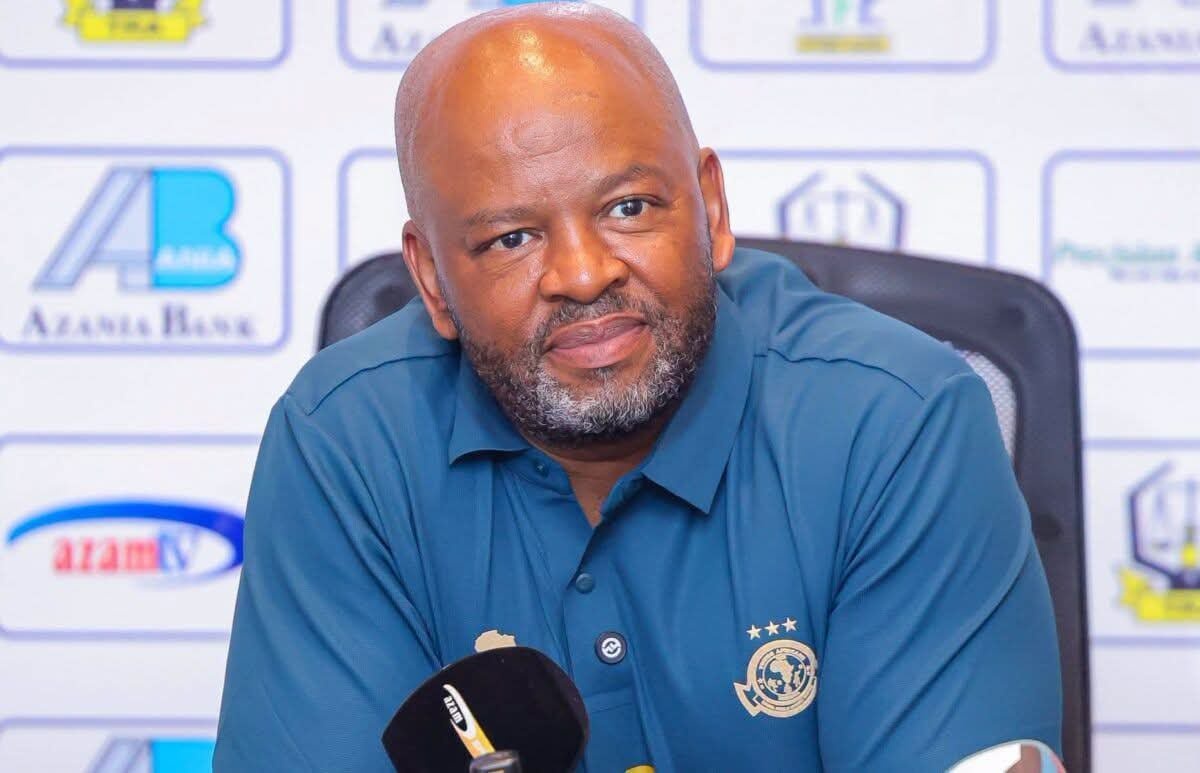 Manqoba Mngqithi during his time at AmaZulu FC
