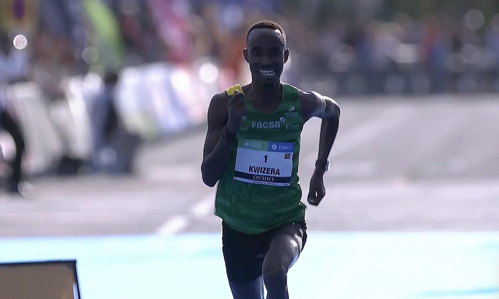 Burundi's Rodrigue Kwizera won the 2026 Valencia Half Marathon Trinidad Alfonso Zurich.