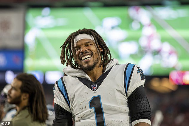 Newton last played for the Carolina Panthers in 2021 and has been out of the NFL since then