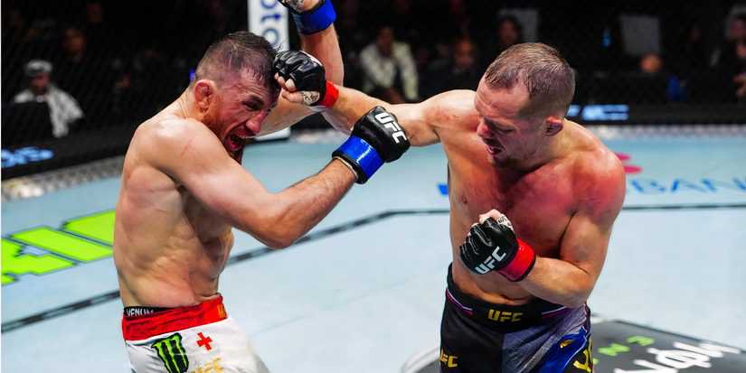 Merab Dvalishvili and Petr Yan