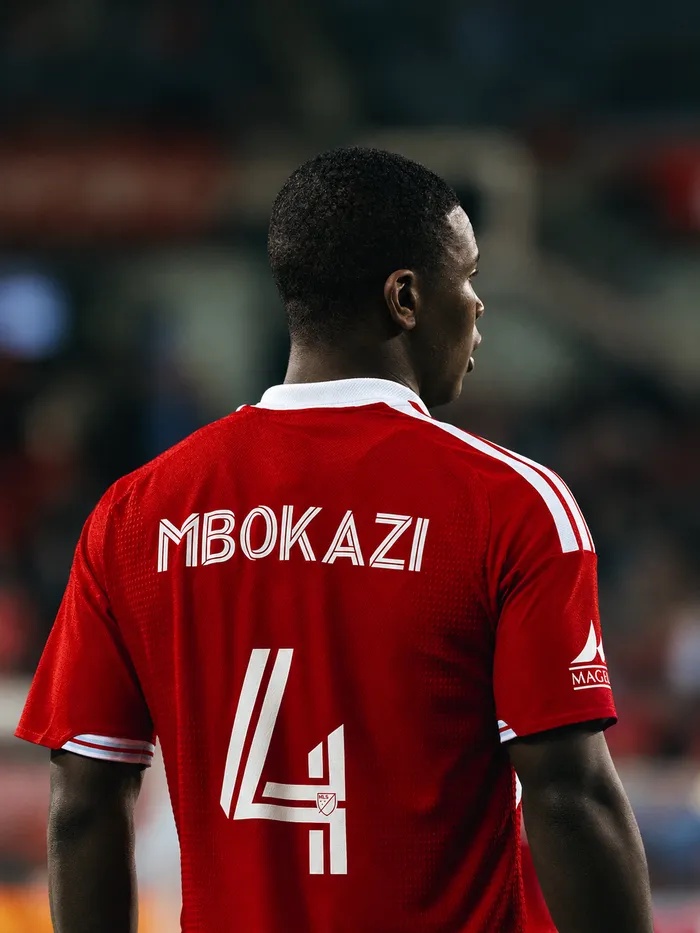 International professional soccer player Mbekezeli Mbokazi