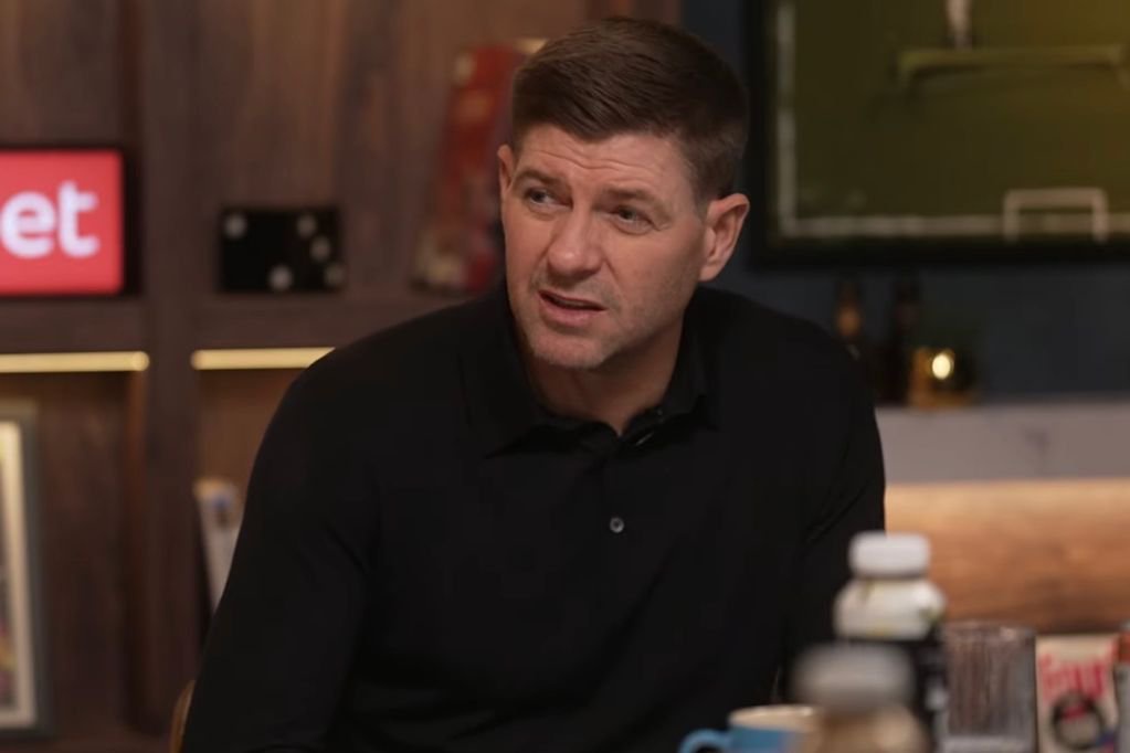 Steven Gerrard speaking on The Overlap Daily