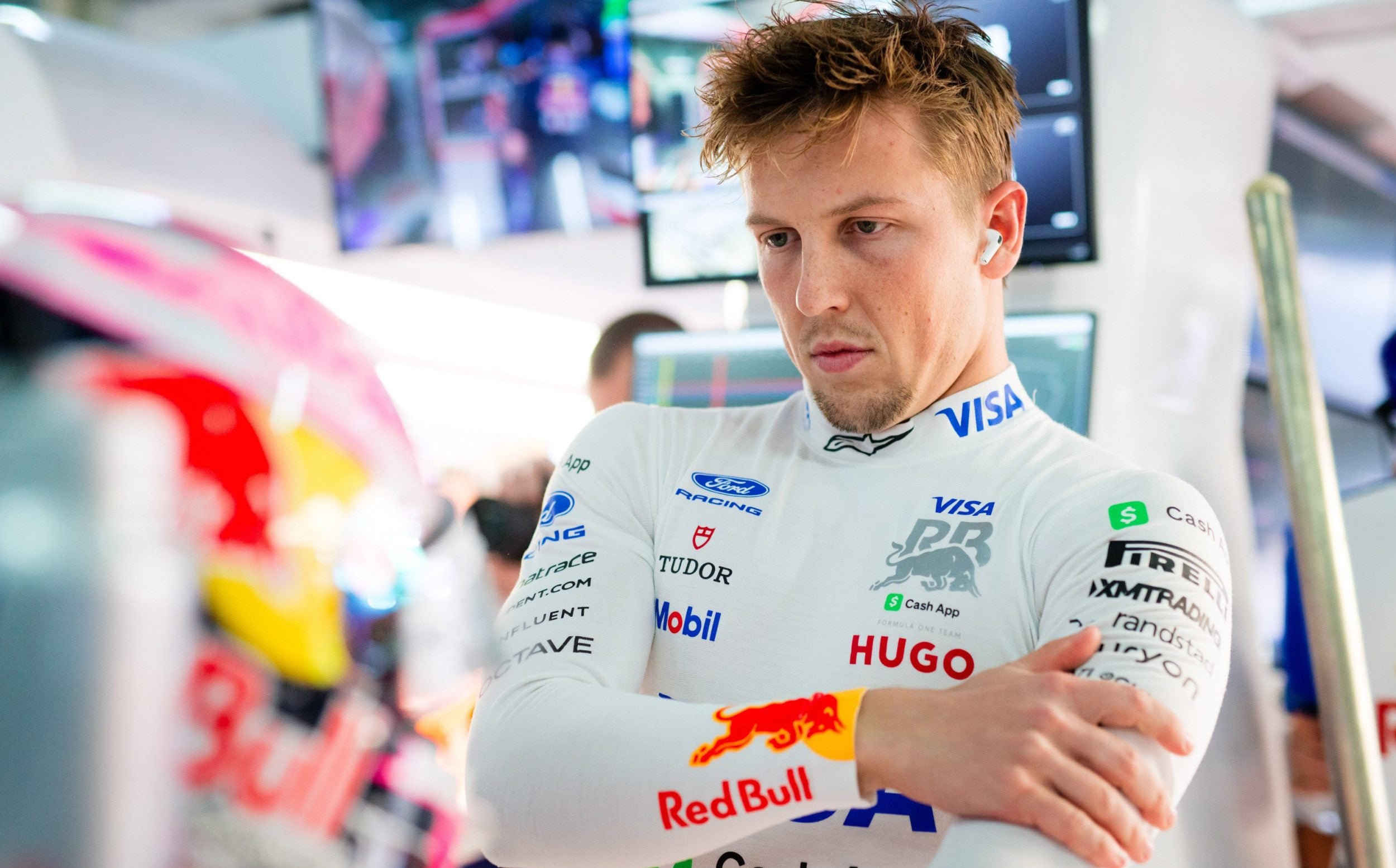 Liam Lawson is fighting for his spot on the grid next year