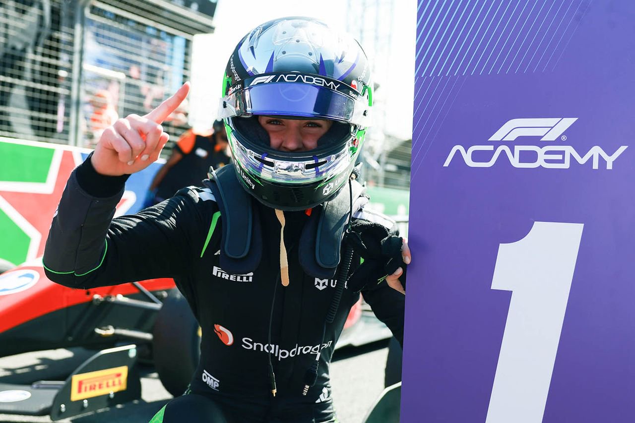 Payton WestcottCredit: Anni Graf - Formula 1/Formula 1 via Getty