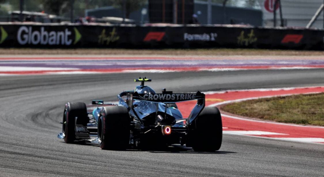 Mercedes retrouve des couleurs à Austin