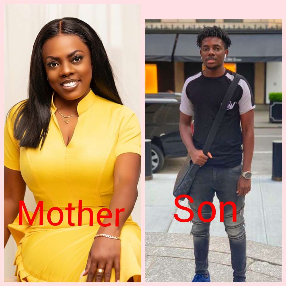 See these 4 beautiful pictures of top Ghanaian female celebrities with their grown up sons