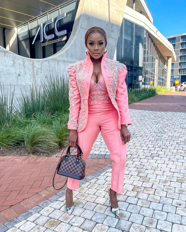 Thembi Seete at Durban July