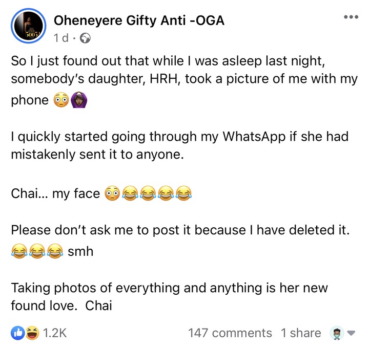 Gifty Anti Panicked As Her Daughter Takes Bedroom Photos Of Her