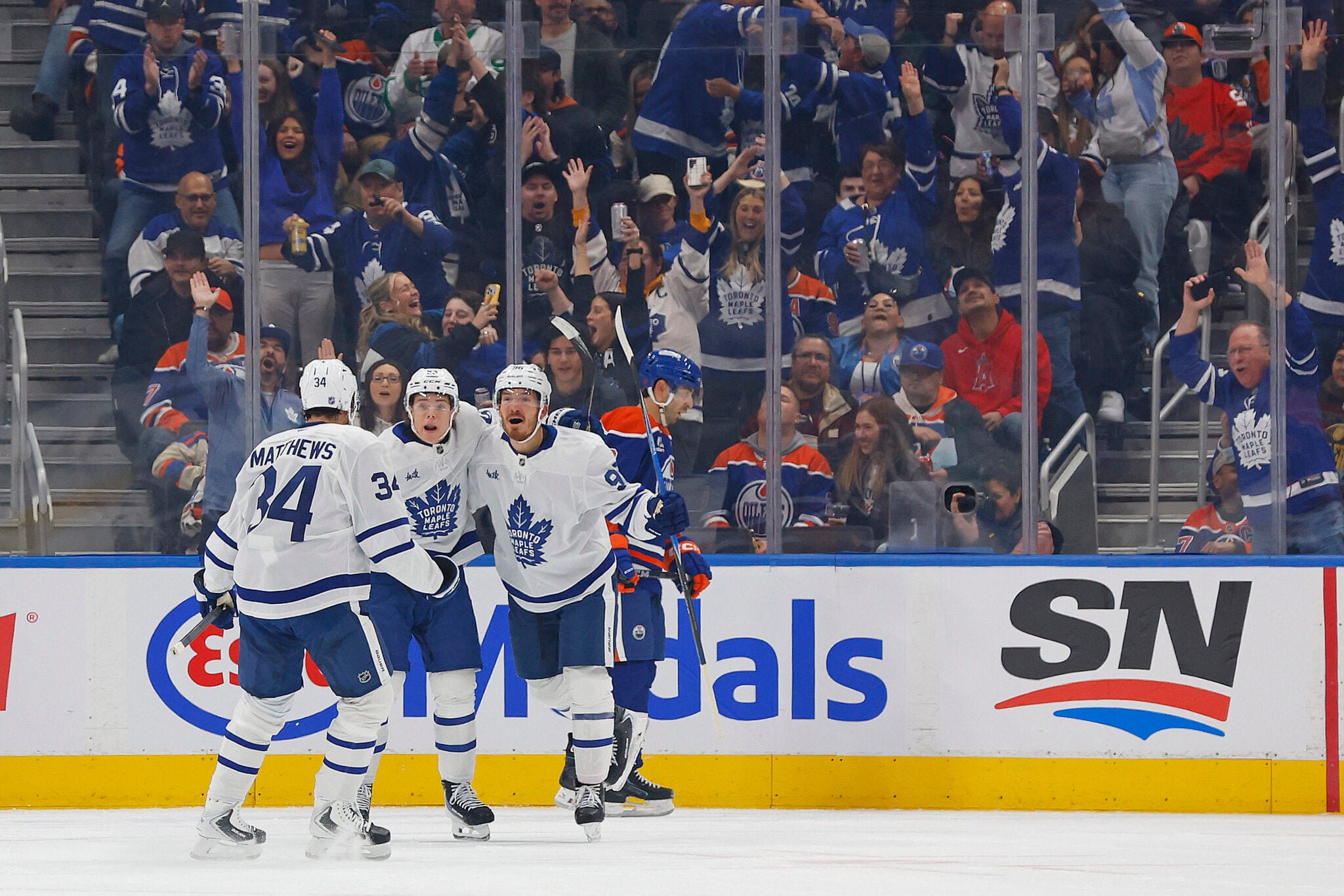 NHL: Toronto Maple Leafs at Edmonton Oilers