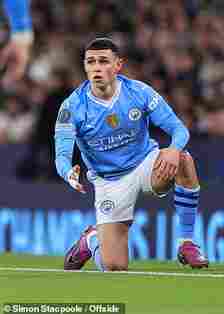 Foden is integral for City this season and as a result has been run ragged
