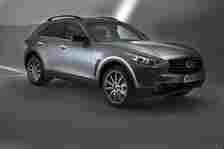 The Infiniti QX70 was decribed as a 'proper luxury SUV'