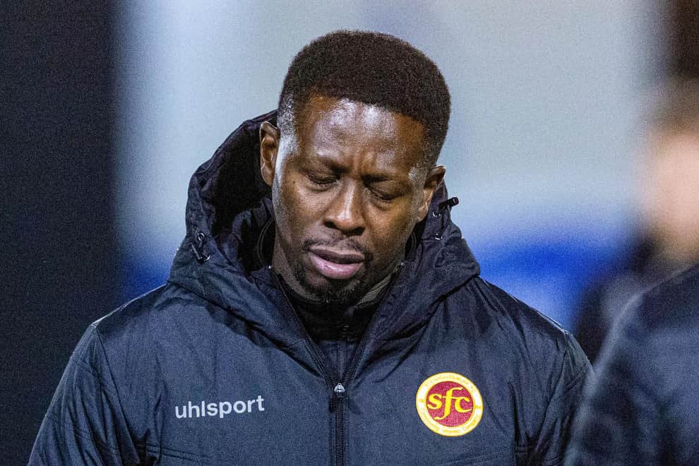Stenhousemuir manager Marvin Bartley (Photo: Mark Scates/SNS Group)