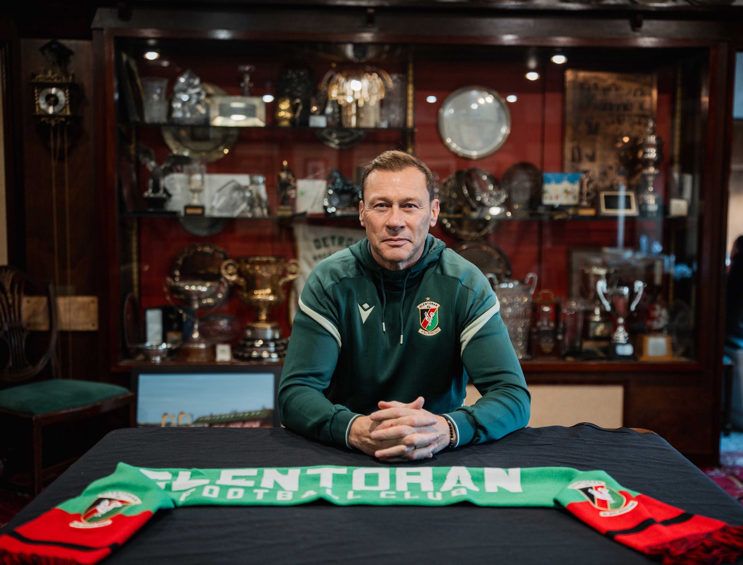 Ferguson has vowed to bring trophies back to Glentoran