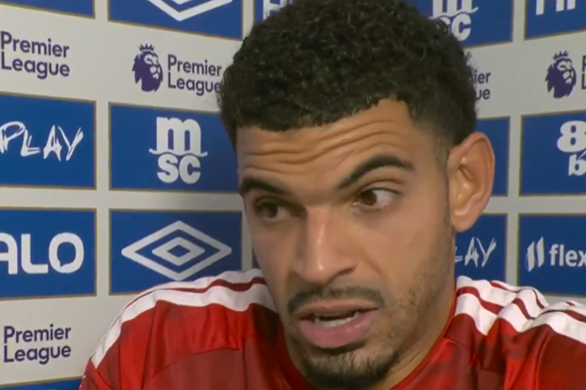 Morgan Gibbs-White speaking in an interview with Sky Sports