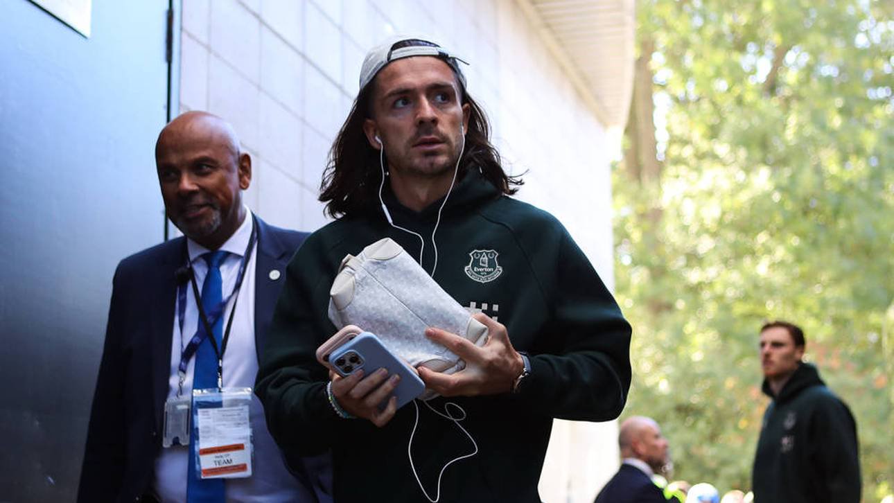 Jack Grealish flog aus dem Kader bei Everton