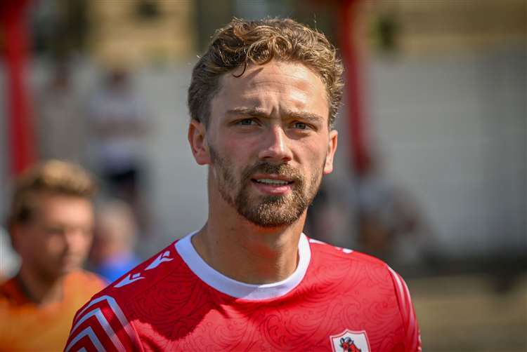 Ramsgate midfielder Billy Munday. Photo: Stuart Watson