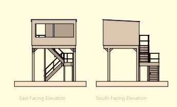 How the TV gantry could look. Image from planning documents
