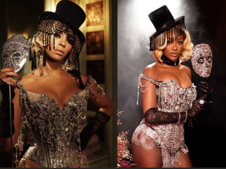 Nigerian Celebrities Dressed as American Celebrities